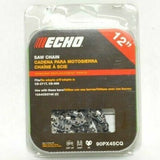 (3 PACK) 90PX45CQ Echo 12" Chainsaw Chain cs-271t cs-2511t