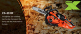 Echo CS-2511P 12" 25.0 cc X Series Rear-Handle Chainsaw