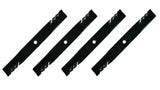 302-456 (4)PACK 42" Gator Mulch Mower Blades John Deere Z225 Z235, LA125,LA135