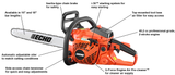 ECHO CS-400 18" 40.2 cc Chainsaw w/ i-30 Starter