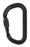 Petzl Vulcan STEEL Screw-Lock Asymmetrical Carabiner