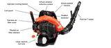 ECHO PB-580H 58.2 cc Backpack Blower w/ Hip-Mounted Throttle