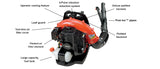 ECHO PB-580T 58.2 cc Backpack Blower w/ Tube-Mounted Throttle