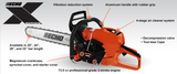 ECHO CS-7310P 24" .058 73.5 cc X Series Chainsaw