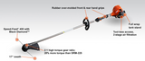 ECHO SRM-2320T 21.2cc High-Torque Straight Shaft String Trimmer