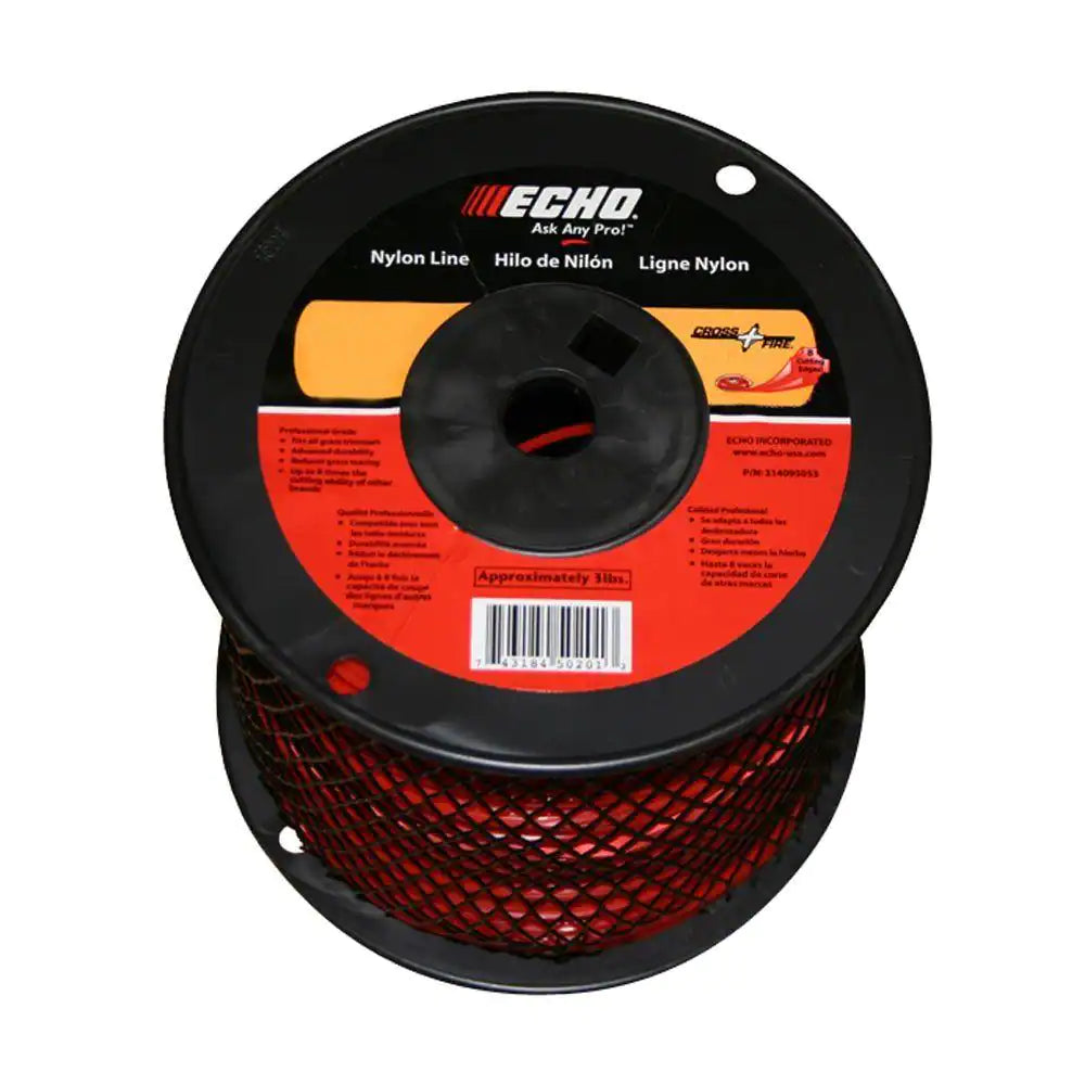 Echo Cross-Fire .105 Trimmer Line 3-Pound Spool (702 Feet) 314105055 –  LawnReplacementParts