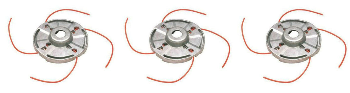 3 Pack) Echo Heavy-Duty Fixed Line Trimmer Head for SRM