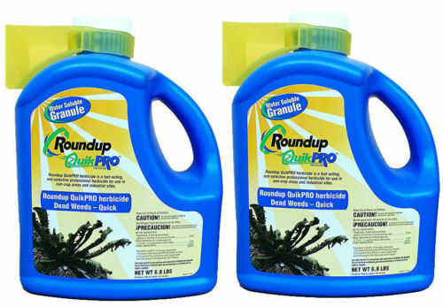 2 Pack) Roundup QuikPro Weed Killer Herbicide (QuickPro) - 6.8 Lbs.   LawnReplacementParts