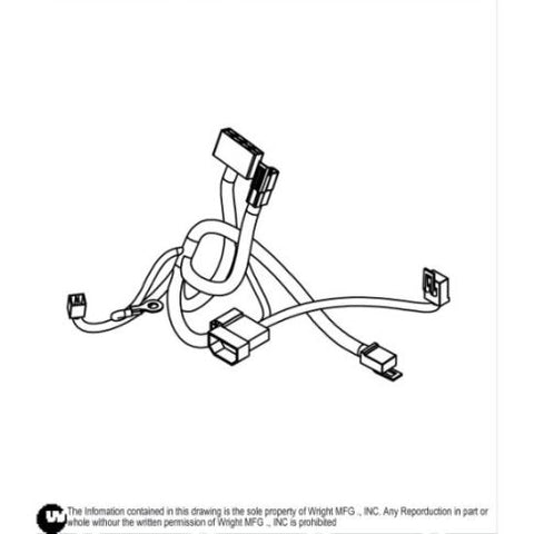 53490016 HARNESS WRIGHT MOWER