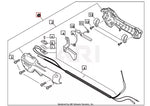 P021052410 OEM Genuine ECHO Control Cable Assembly for SRM-230