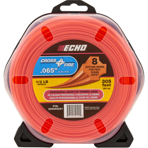Echo Cross-Fire .065 Trimmer Line 1/2 Pound Donut (305 Feet) 306065051