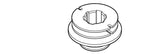 P022006770 (2 Pack) Echo String Trimmer Bump Head Line Spool SRM230 265 280