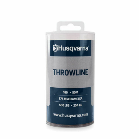 Husqvarna 596935901 180' Throwline, 1.75mm diameter. 560 lb. tensile strength