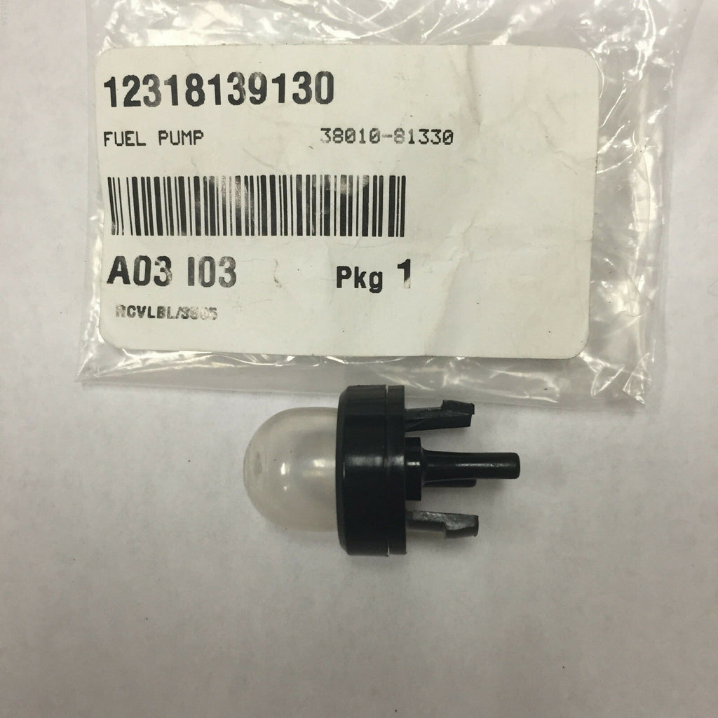 Echo Purge Primer Bulb Pump - Part #12318139130 - For CS306, CS310, CS340, CS3400, CS341, CS345 Trimmers/Blowers
