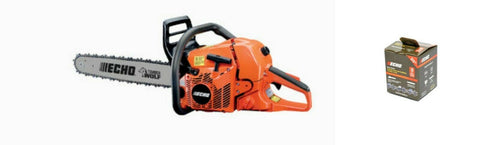 ECHO CS-590-20 Timber Wolf 59.8cc Chainsaw PLUS 3 PACK OF 20" ECHO CHAINS!!