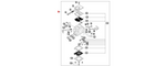 A021004690 Genuine echo Part CARBURETOR, CS-2511T, WT-1208