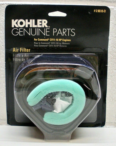 055-429 12 883 05-S1 Kohler Genuine O.E.M. Air Filter for Command CV11-16 HP