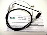 753-08265 Genuine MTD Clutch Wheel Cable Kit 12A-764M099 TROY-BUILT 12AE763Z011