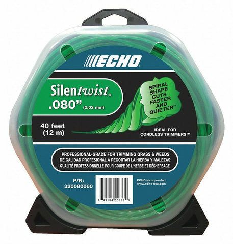 Echo 40ft Silentwist .080 Green Trimmer Line 320080060