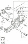 578200701 Genuine OEM Husqvarna 565, 572 XP Fuel Tank / rear handle Assy 572xp