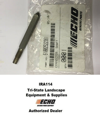 61002522361 Echo Connector Shaft PPT-230 PPT-265 PPT-280 PPT-266 PPT-266H