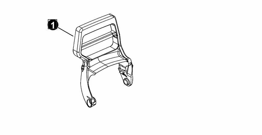 C320000530 Genuine Echo Brake Lever CS-4510 Top Brake Handle CS4510