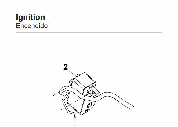 A411001950 Genuine Echo Cs-7310 Ignition Coil cs-7310p