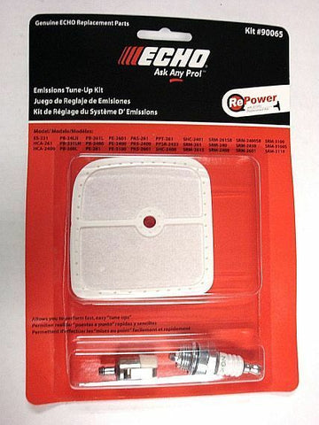 90147 ECHO Tune-up emissions kit Blower Trimmer SRM-261 (Old Part #90065)