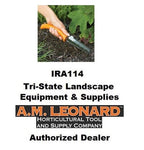 AM Leonard Stainless Steel Soil Tool w/Serrated Edge & Flat Spading Tip #4754