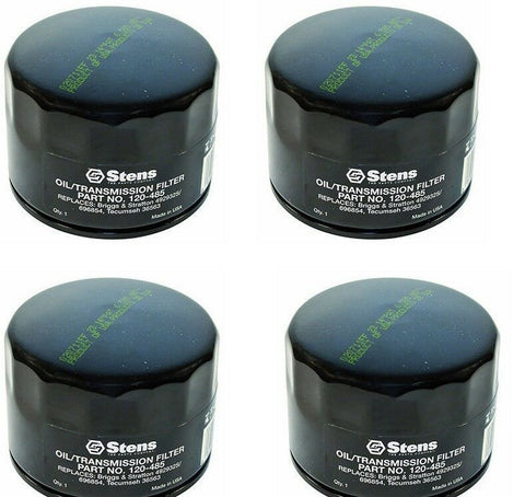 120-485 (4) PACK of Stens Oil Filter Briggs & Stratton 492932S 492056 795890