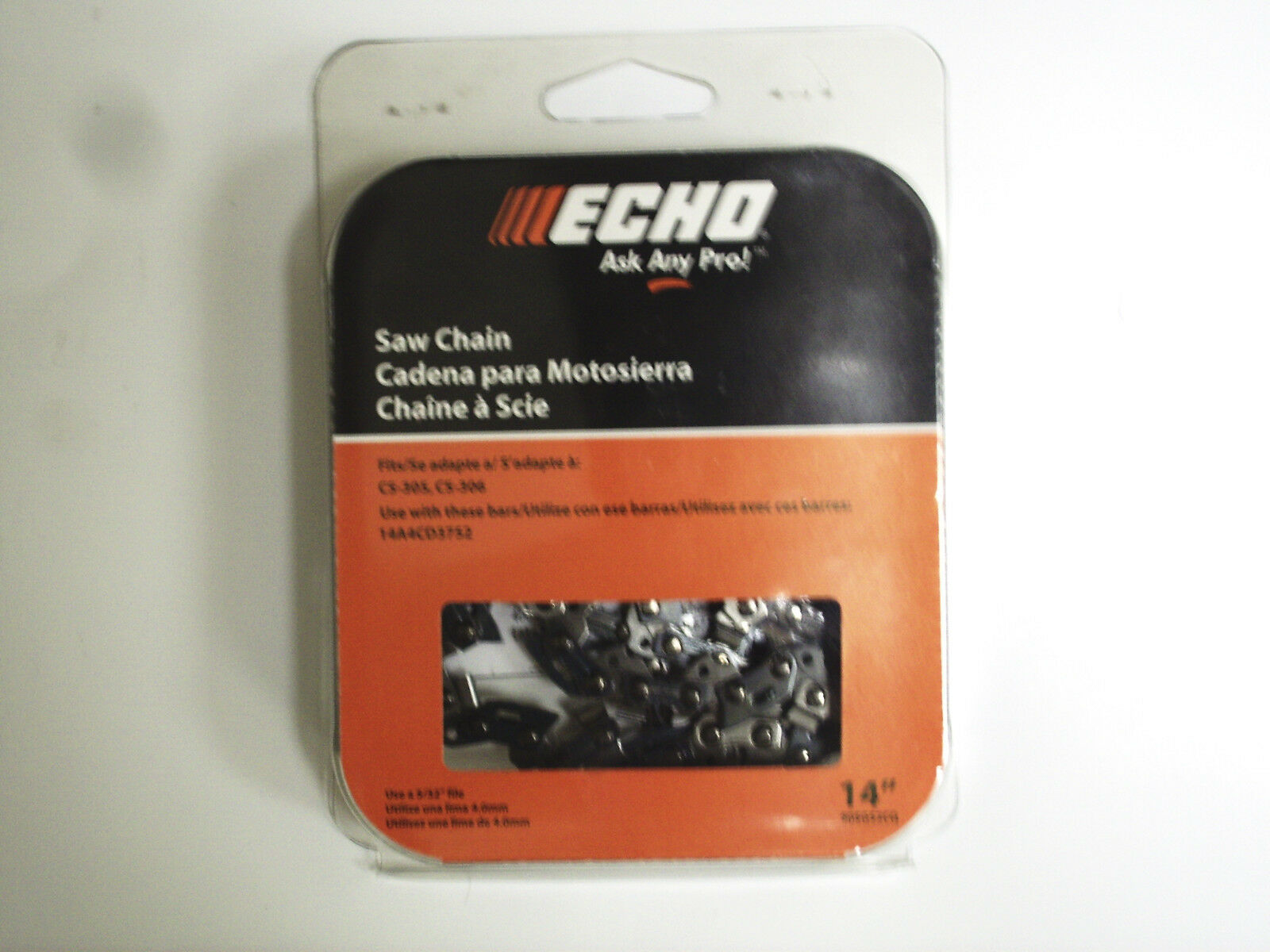 90SG52CQ NEW ECHO MICRO LITE CHAIN FOR 14 IN. CHAINSAW BAR (chain only)