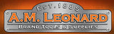 AM Leonard Pruner Case Leather 8in With Clip & Belt Slot #SCA8