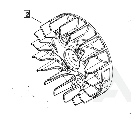 A409001300 Genuine Echo Flywheel Cs-2511t CS-2511t-14