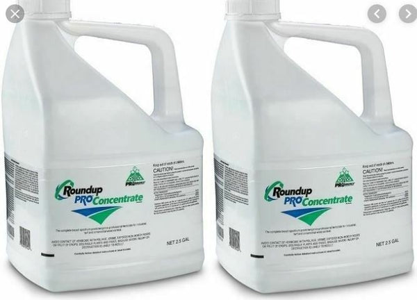 roundup pro concentrate 50.2 glyphosate 2.5 gallon jug systemic herbicide 2 x 2.5 gal Roundup Pro Concentrate Herbicide (5 gal case) 50.2% super – LawnReplacementParts