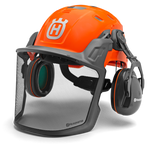 588646001 Husqvarna Technical Forest Helmet Lightweight Vented Professional ANSI