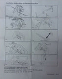 P021048250 + P021048260 Genuine echo Harness straps left and right For pb-580H/T