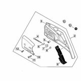 (P021050780 + (2 PACK V265000200) Echo GUARD KIT, SPROCKET CS-590 cs 590 W BOLTS