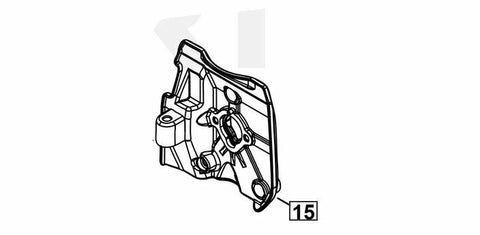 A209001080 Genuine Echo / Shindaiwa Insulator Plate / Block Srm-3020 SRM-3020T