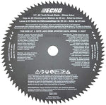 ECHO 10" 80-Tooth BrushCutter Blade 25mm arbor 69500121431