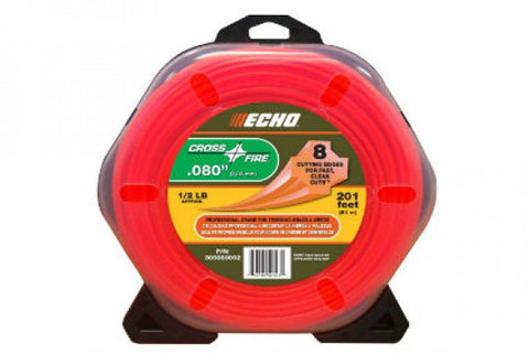 Echo Round .080 Trimmer line 1/2-Pound Donut (201 Feet) 305080052