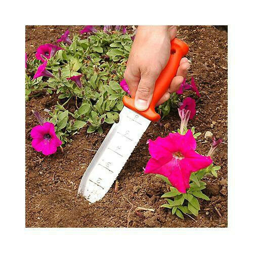 Deluxe Stainless Steel Soil Knife (#4752) A.M Leonard Great gift!!