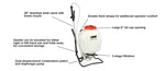 ECHO MS-41BPD 4-Gallon Backpack Sprayer w/ Diaphragm Pump