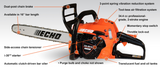 ECHO CS-3510 16" 34.4 cc Rear Handle Chainsaw