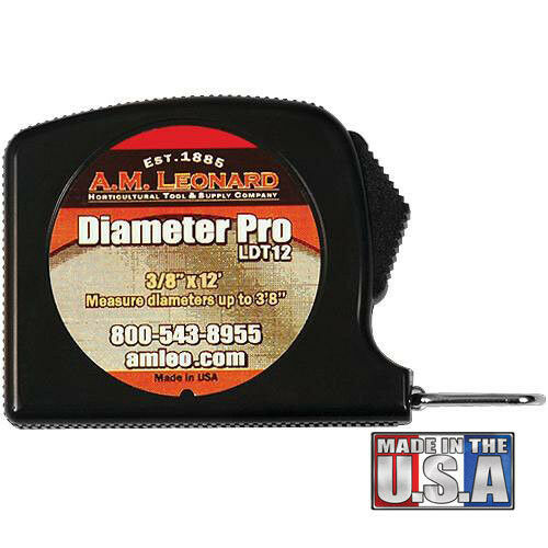 A.M. Leonard Diameter Tape (Item #LDT12)