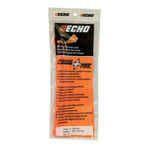 ECHO Cross-Fire 8 in. x .095 Trimmer Lines (50 Pack) 102222952