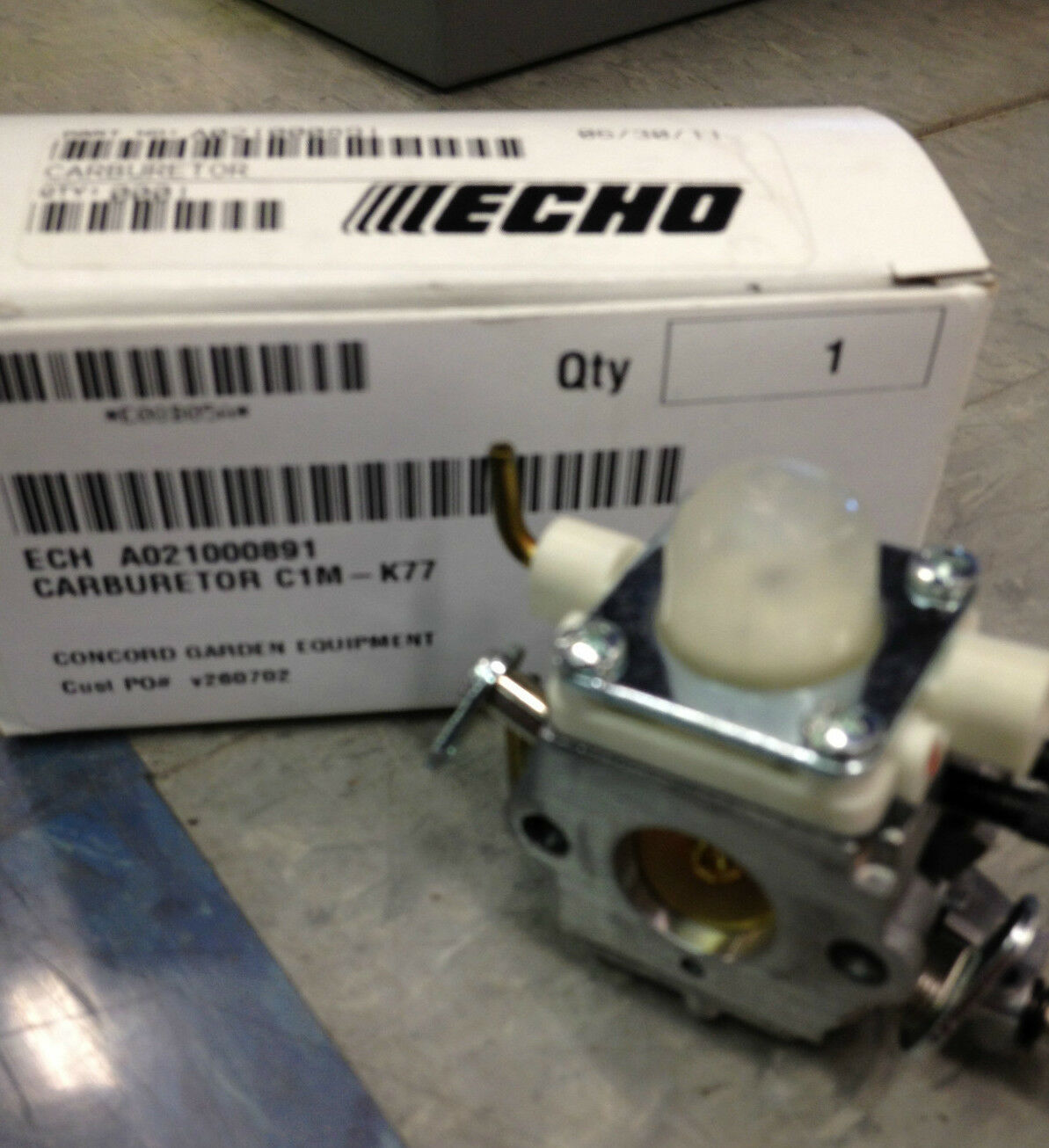 A021000894 Genuine ECHO Carburetor PB-460LN PB-403H PB-403T PB-413H PB-413T