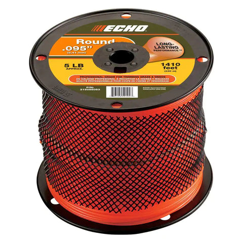 Echo Round .095 Trimmer Line 5-Pound Spool (1,410 Feet) 315095053
