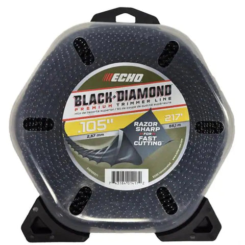 Echo Black Diamond .105 Trimmer Line 1-Pound Spool (217 Feet) 330105071