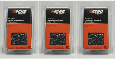 (3 Pack) 72LPX116CQ Echo 36" Chainsaw Chain CS8000 CS-800P