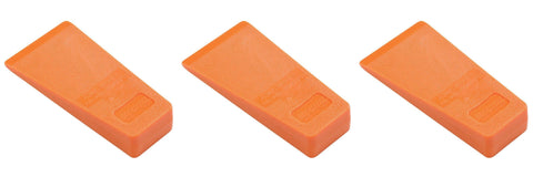 (3 Pack) Echo 5.5" Smooth Orange Felling Wedge 99988801806